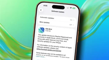 5 ميزات جديدة في نظام iOS 26.4 تعزز ذكاء وأمان هواتف آيفون